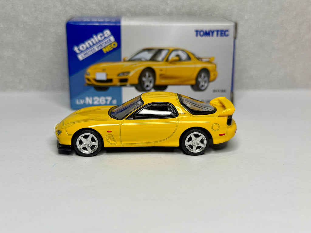 Tomica Limited Vintage 1/64 Mazda RX-7 FD Bathurst Yellow Diecast