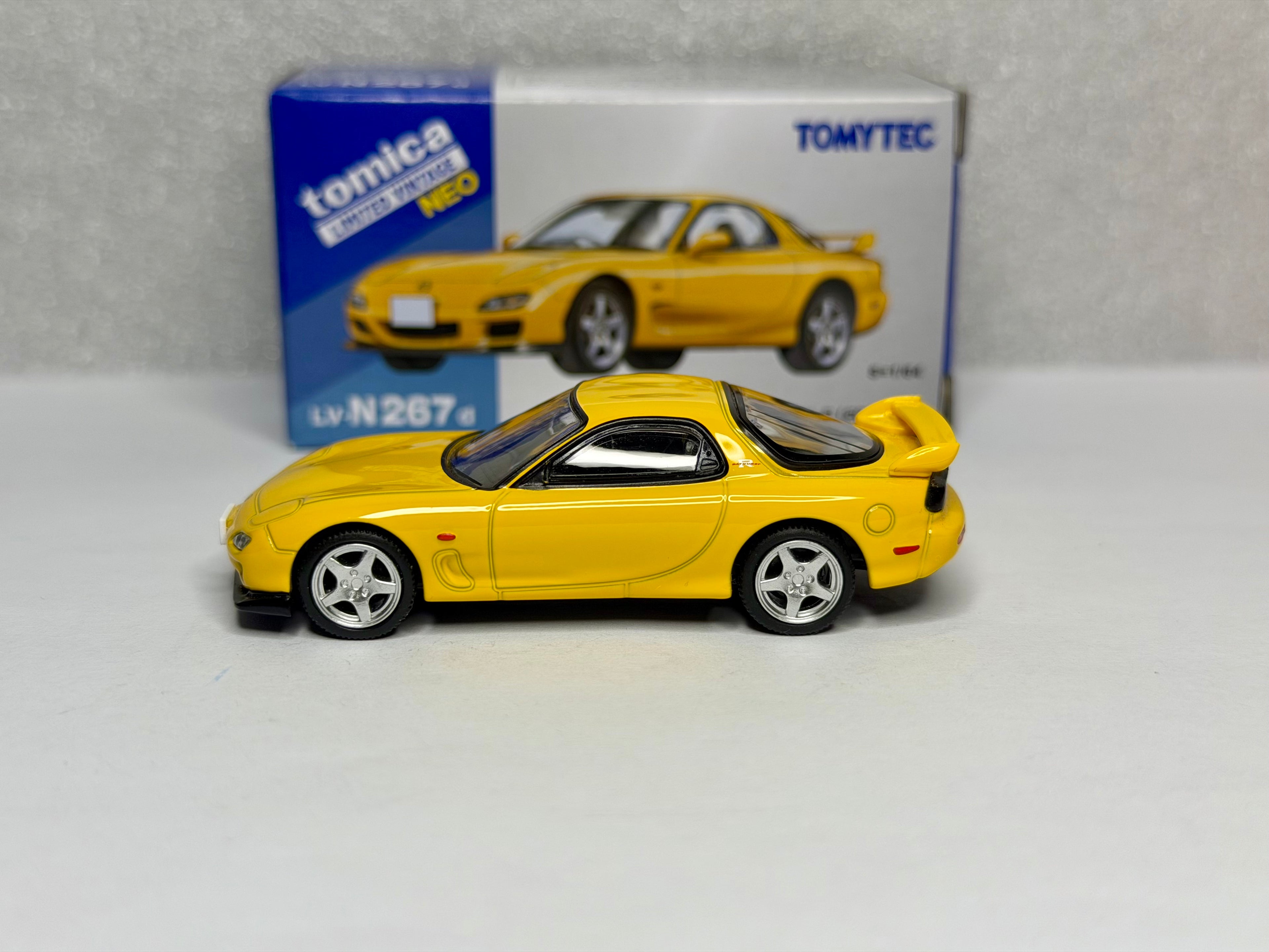 Tomica Limited Vintage 1/64 Mazda RX-7 FD Bathurst Yellow Diecast