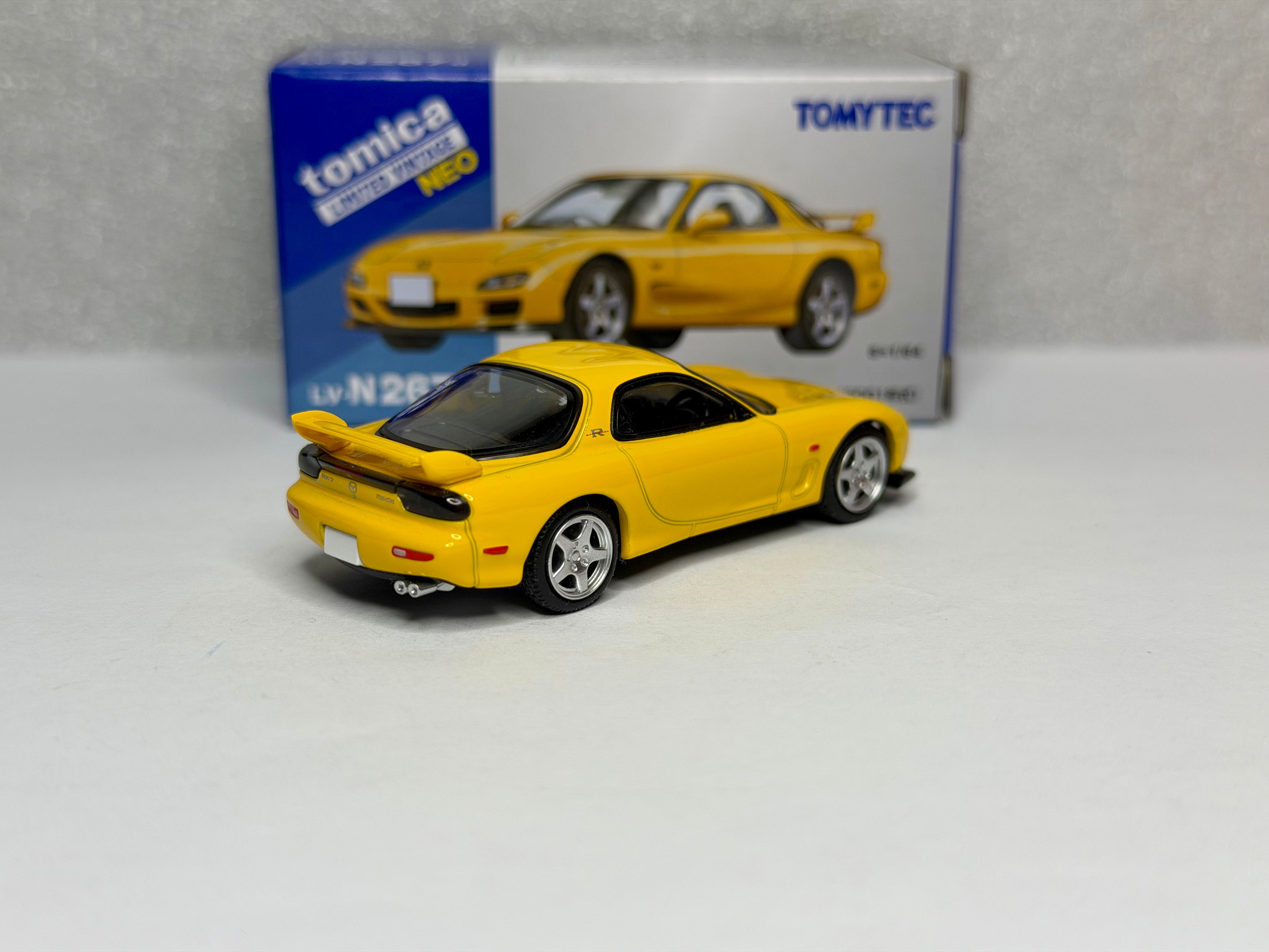 Tomica Limited Vintage 1/64 Mazda RX-7 FD Bathurst Yellow Diecast