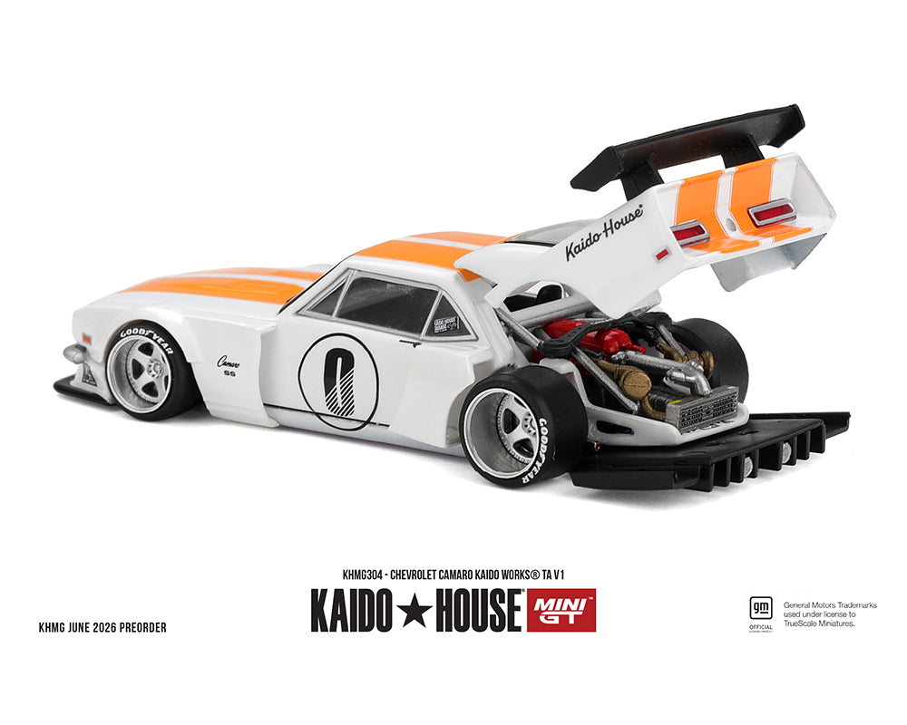 (Preorder) Kaido House x Mini GT 1:64 Chevrolet Camaro KAIDO WORKS TA V1 – KHMG304