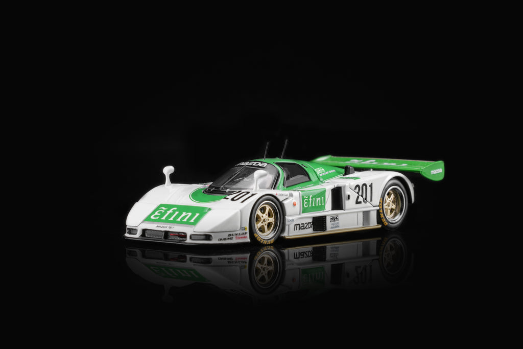 (Preorder) Motorhelix 1/64 Mazda 787B #201 Green/White