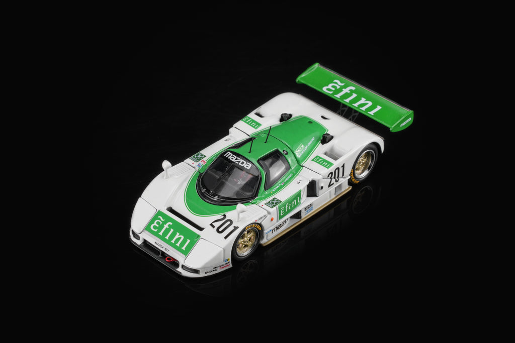 (Preorder) Motorhelix 1/64 Mazda 787B #201 Green/White