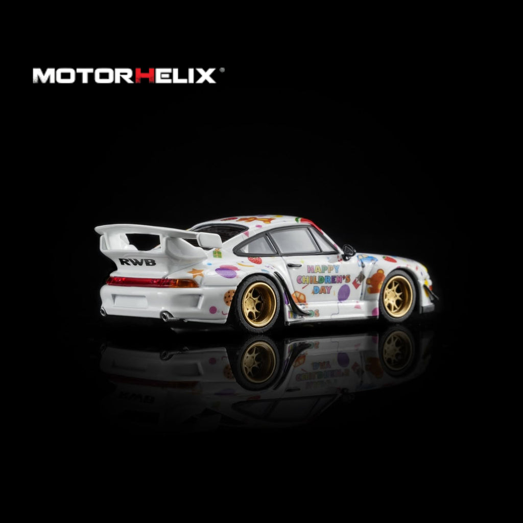 MOTORHELIX 1/64 RWB 993 Children’s Day Limited Edition