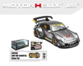 (Preorder) Motorhelix 1:64 RWB 993 Ramintra – Metallic Silver M62303