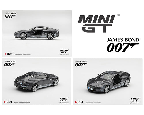 (Preorder) Mini GT 1:64 Aston Martin DBS “Quantum of Solace” Battle Damaged – English Packaging #924