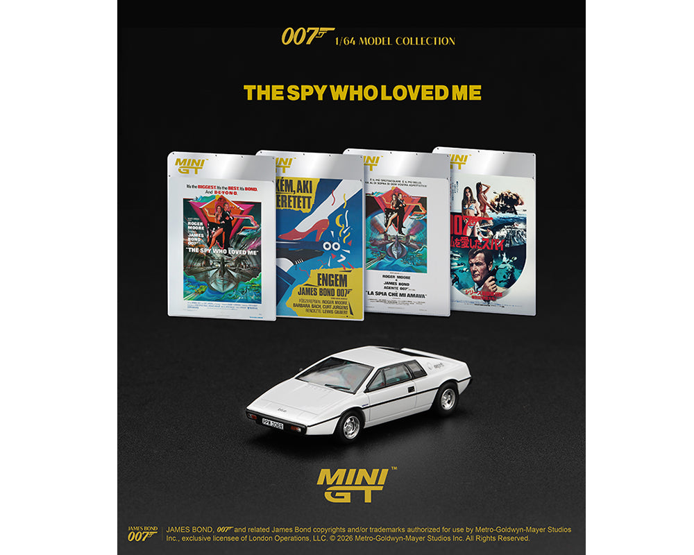 (Preorder) Mini GT 1:64 Lotus Esprit S1 “The Spy Who Loved Me” – English Packaging #925
