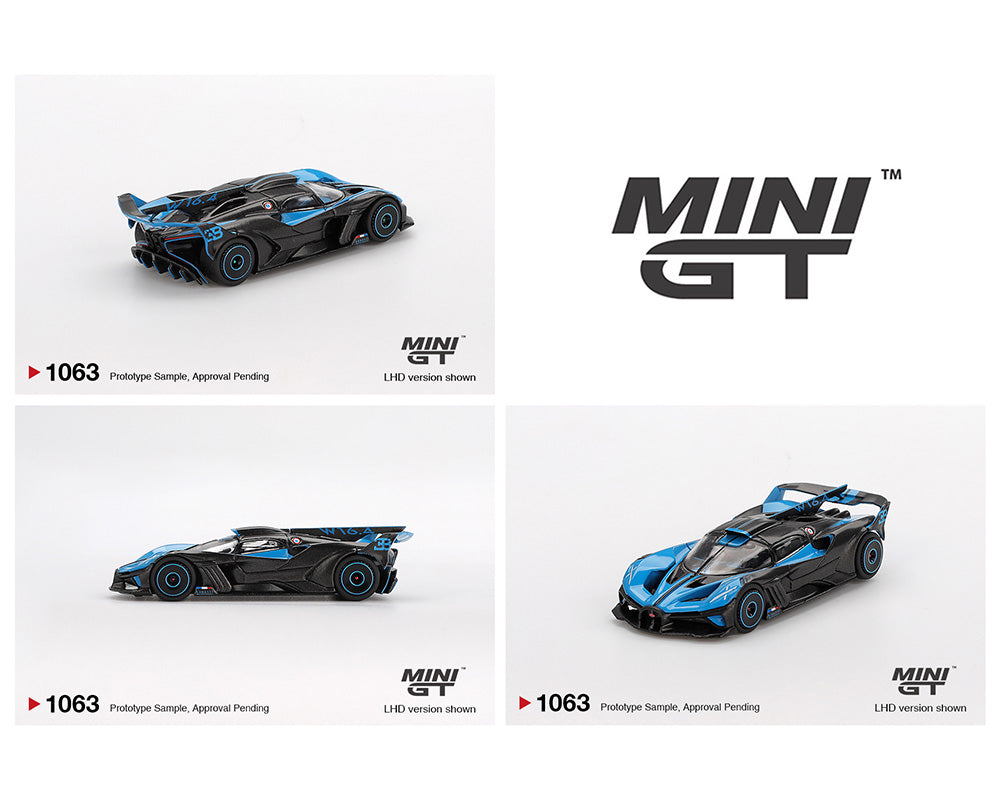 Mini GT 1:64 Bugatti Bolide Presentation #1063