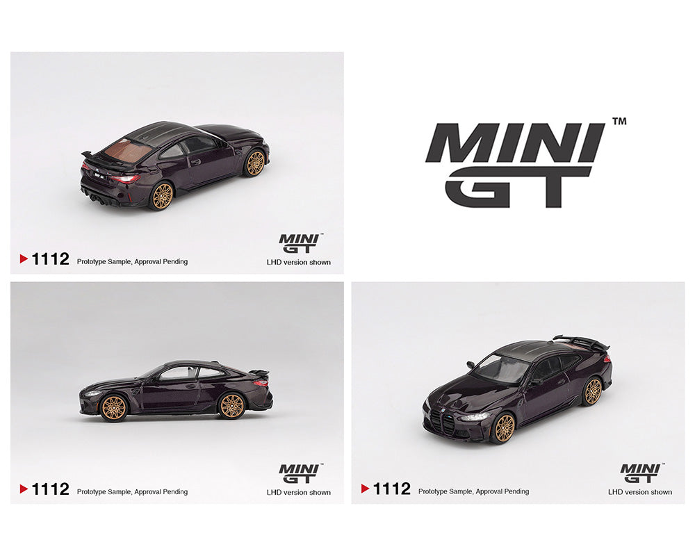 Mini GT 1:64 BMW M4 M-Performance (G82) – Daytona Violet #1112