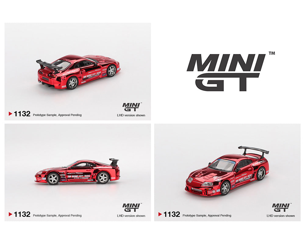 Mini GT 1:64 Toyota Supra (A80) Top Secret GT-300 Top Secret – #1132