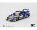 Mini GT 1:64 Nissan LB-Super Silhouette S15 SILVIA #555 Team MINI GT Liberty Walk 2025 Formula Drift – Chrome Blue #1157