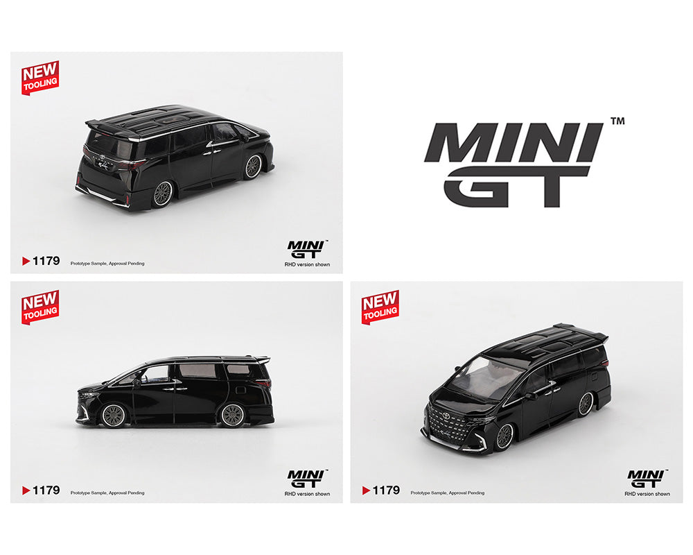 Mini GT 1:64 Toyota Alphard 40 KUHL – Black #1179
