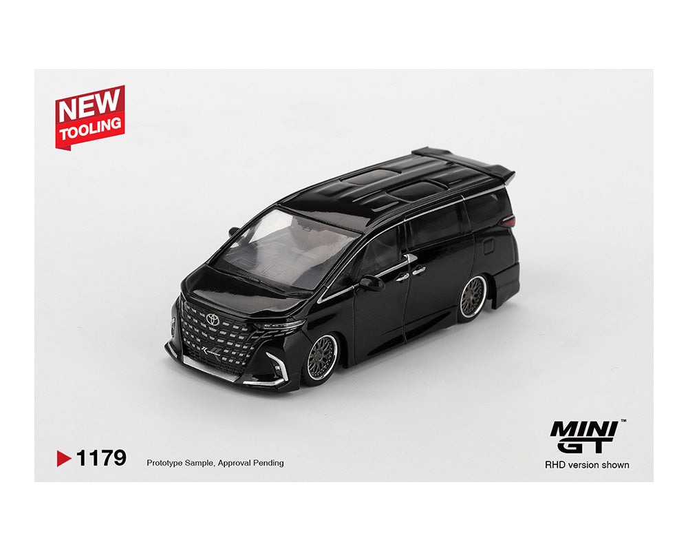 Mini GT 1:64 Toyota Alphard 40 KUHL – Black #1179