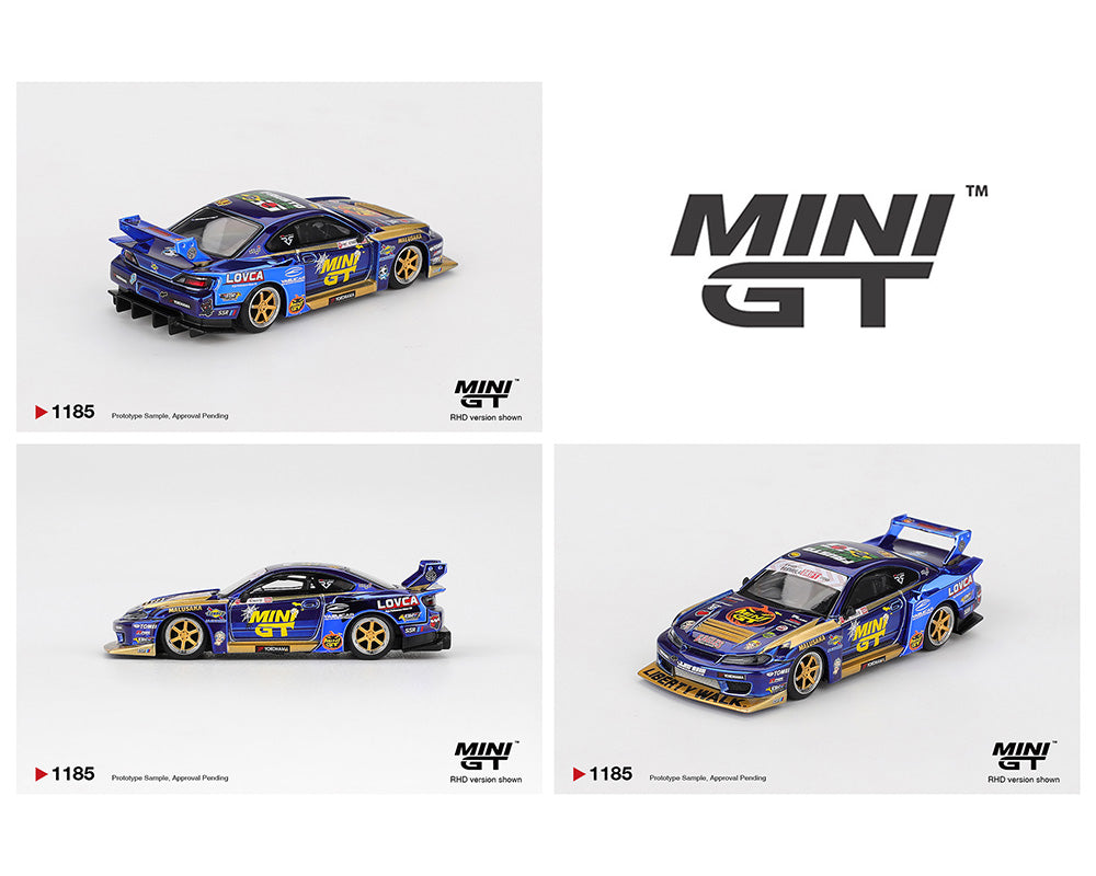 Mini GT 1:64 Nissan LB-Super Silhouette S15 SILVIA #555 Halloween Special #1185
