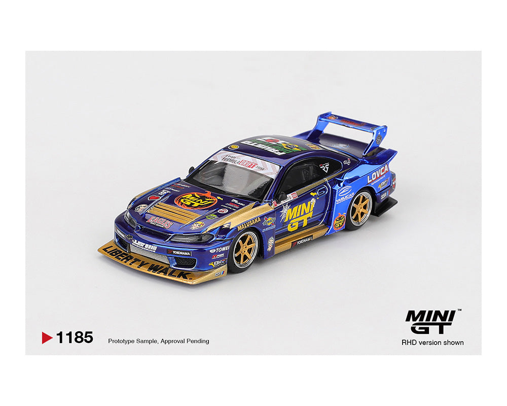Mini GT 1:64 Nissan LB-Super Silhouette S15 SILVIA #555 Halloween Special #1185