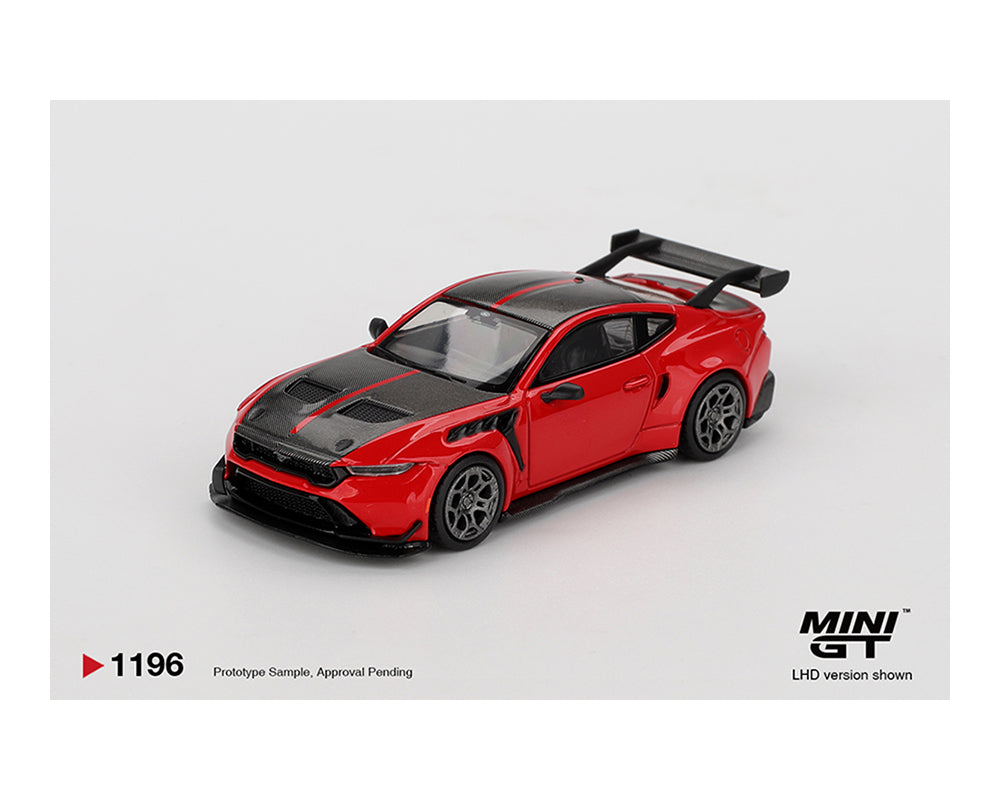 Mini GT 1:64 Ford Mustang GTD – Race Red #1196