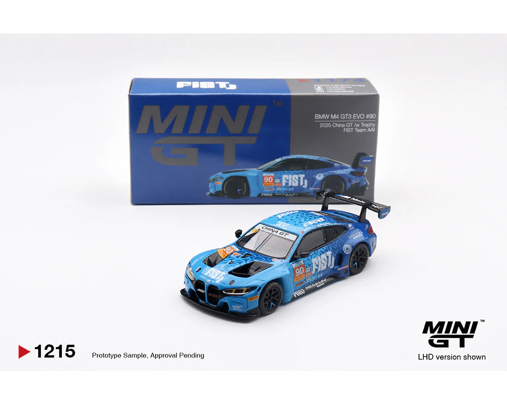 (Preorder)MINI GT BMW M4 GT3 EVO #90 FIST Team AAI 2025 China GT LHD/ China Exclusives