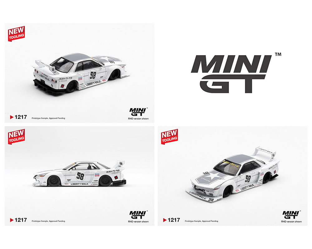 Mini GT 1:64 Nissan GT-R32 LB-Kaido Works TAS 2025 #1217