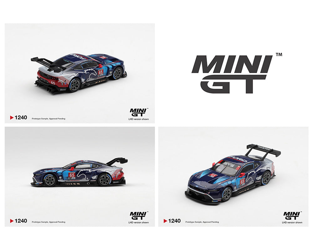 (Preorder) Mini GT 1:64 Ford Mustang GT3 #65 Ford Multimatic Motorsports 2025 IMSA Daytona 24 Hrs Winner- Limited Edition