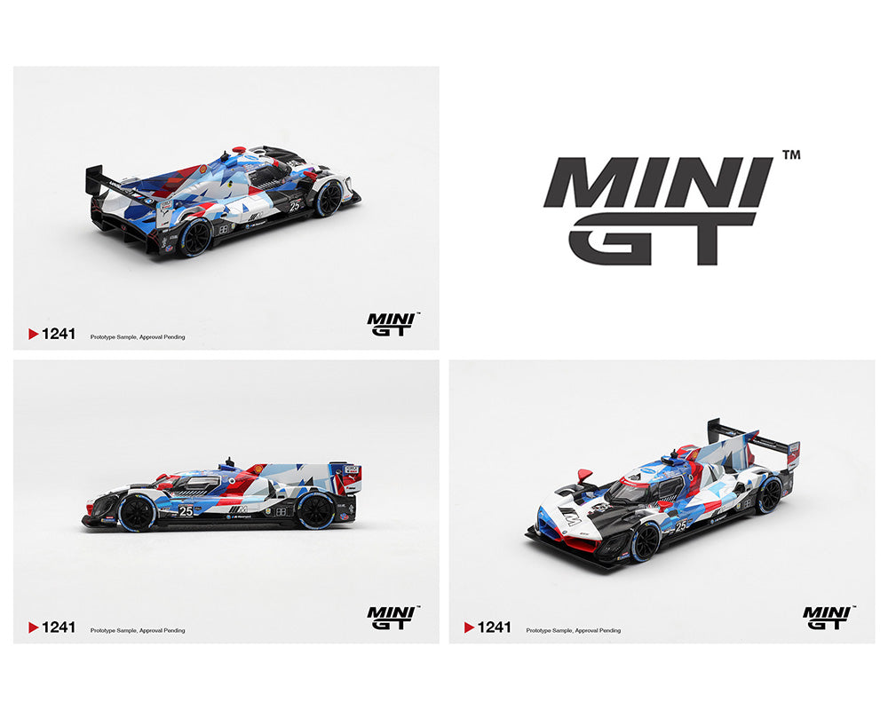 (Preorder) Mini GT 1:64 BMW M Hybrid V8 GTP #25 BMW M Team RLL 2024 IMSA Daytona 24 Hrs – Limited Edition