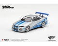 (Preorder) Mini GT 1:64 Nissan Skyline GT-R C-West “2 Fast 2 Furious” Brian O’Conner #1252