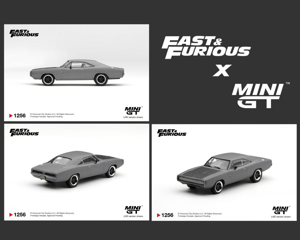 (Preorder) Mini GT 1:64 Dodge Charger “Fast Five” Dominic Toretto #1256