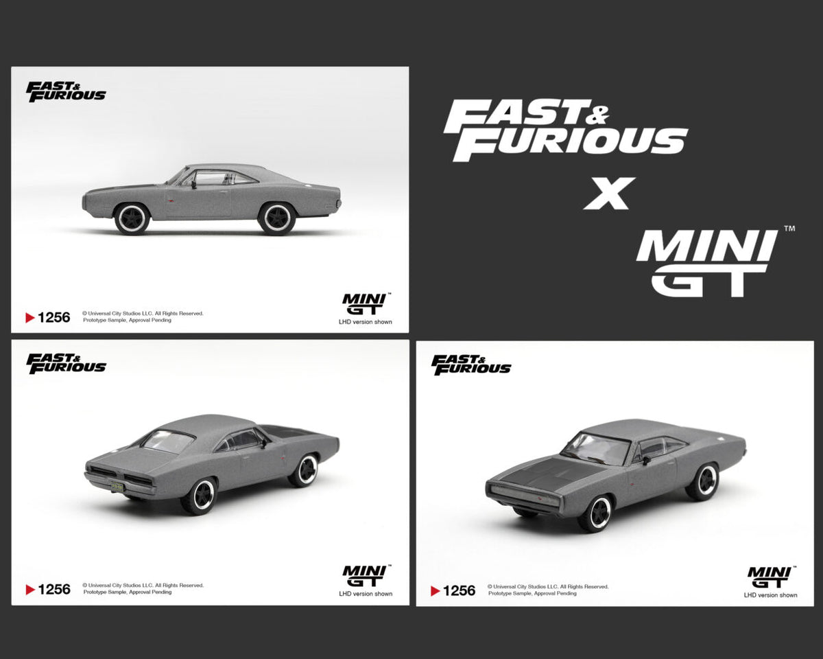 (Preorder) Mini GT 1:64 Dodge Charger “Fast Five” Dominic Toretto #1256