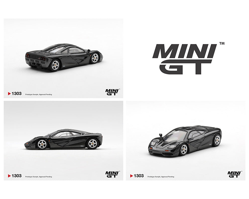 【予約商品】Mini GT 1/64 マクラーレン F1 – ブルーブラックメタリック #1303