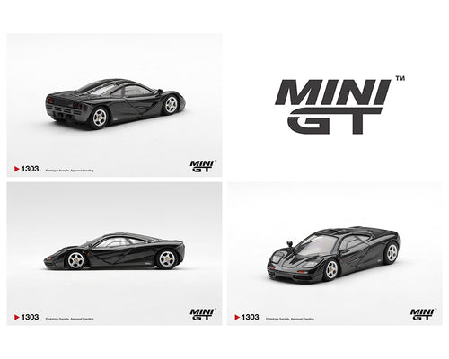 【予約商品】Mini GT 1/64 マクラーレン F1 – ブルーブラックメタリック #1303