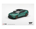 (Preorder) Mini GT 1:64 BMW M4 CS Frozen Isle of Man Green Metallic – #1328