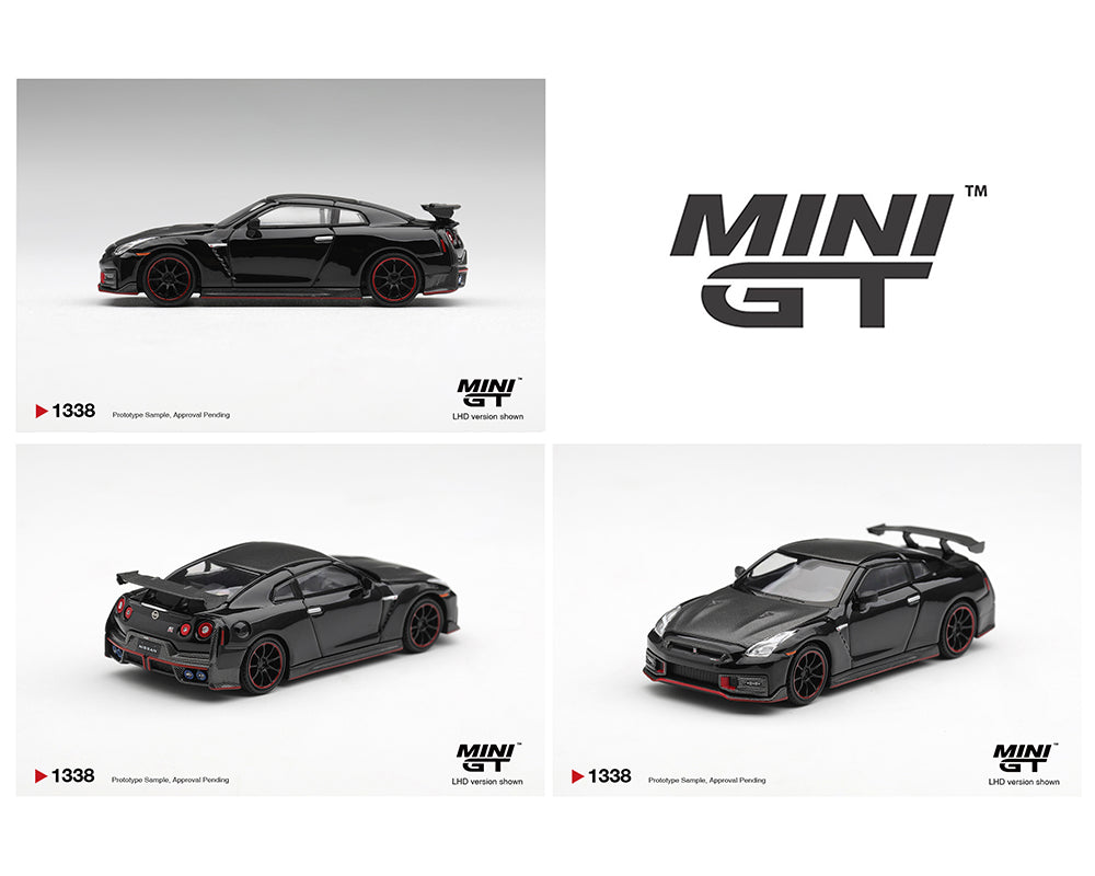 (Preorder) Mini GT 1:64 Nissan GT-R Nismo 2024 – Black  #1338