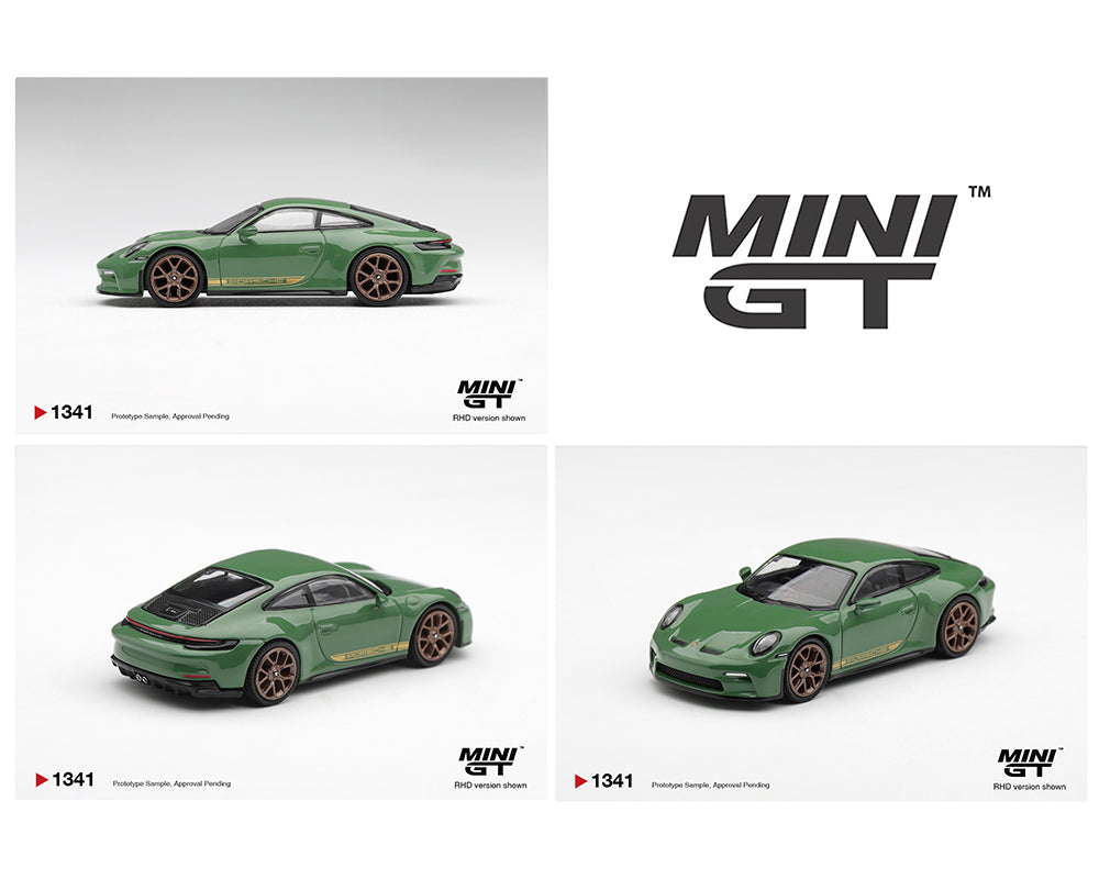 (Preorder) Mini GT 1:64 Porsche 911 (992) GT3 Touring – Auratium Green #1341