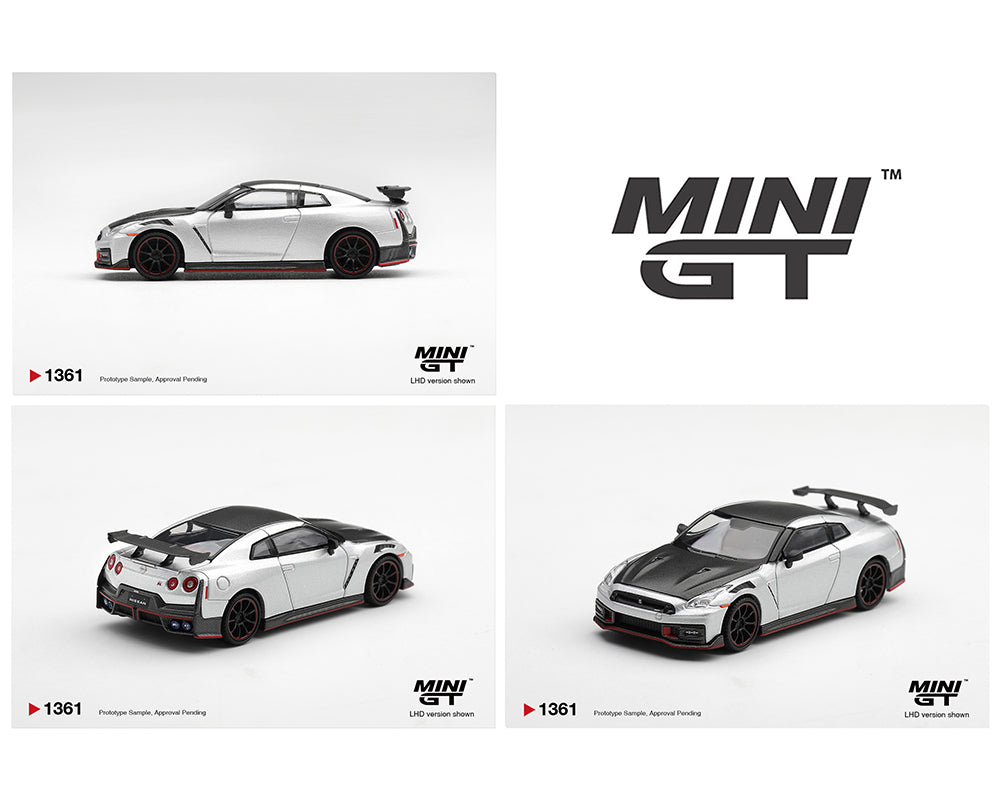 (Preorder) Mini GT 1:64 Nissan GT-R NISMO 2024 – Silver #1361