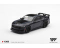 (Preorder) Mini GT 1:64 Ford Mustang Dark Horse – Blue Ember #1363