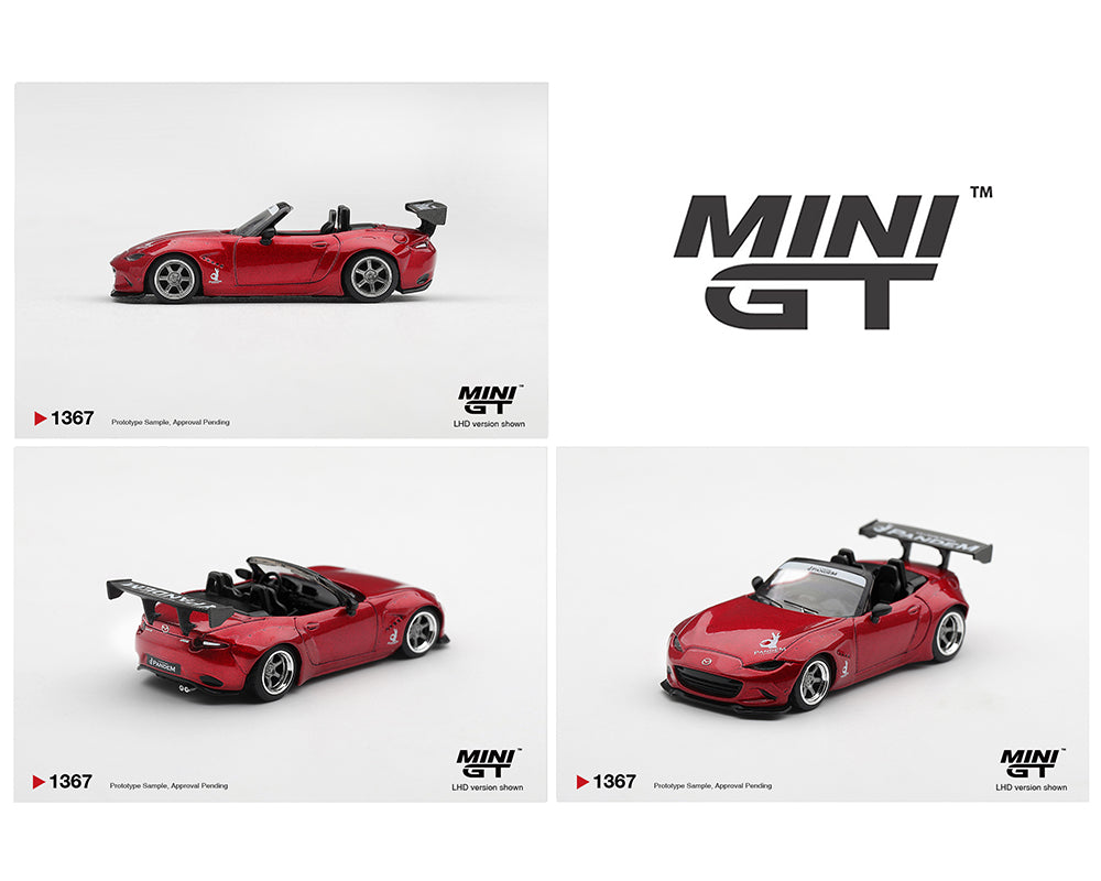 (Preorder) Mini GT 1:64 Mazda Miata MX-5 (ND) Pandem Kodo Red #1367