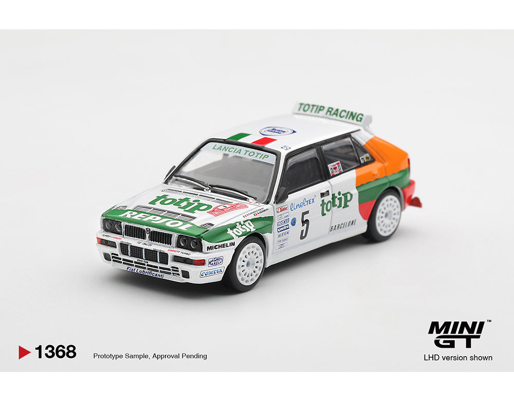 (Preorder) Mini GT 1:64 Lancia Delta HF Integrale Evoluzione #5 1993 Rallye Monte-Carlo #1368