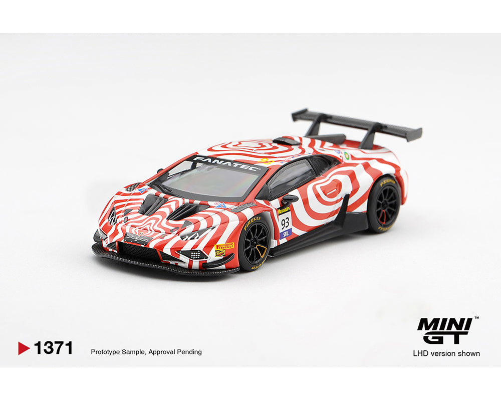 (Preorder) Mini GT 1:64 Lamborghini Huracan GT3 EVO2 #93 Wall Racing 2025 Bathurst 12 hrs #1371