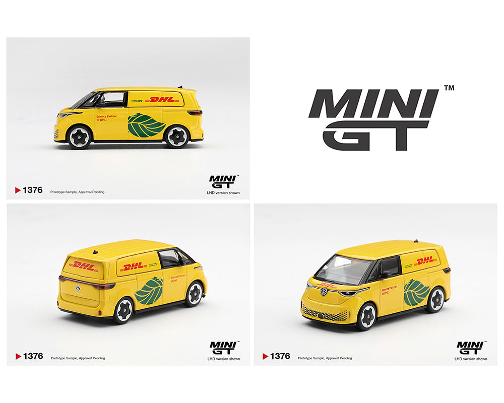 (Preorder) Mini GT 1:64 Volkswagen ID.Buzz DHL Electric #1376