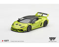(Preorder) Mini GT 1:64 Lamborghini Huracán LB★WORKS Lime Metallic #1377