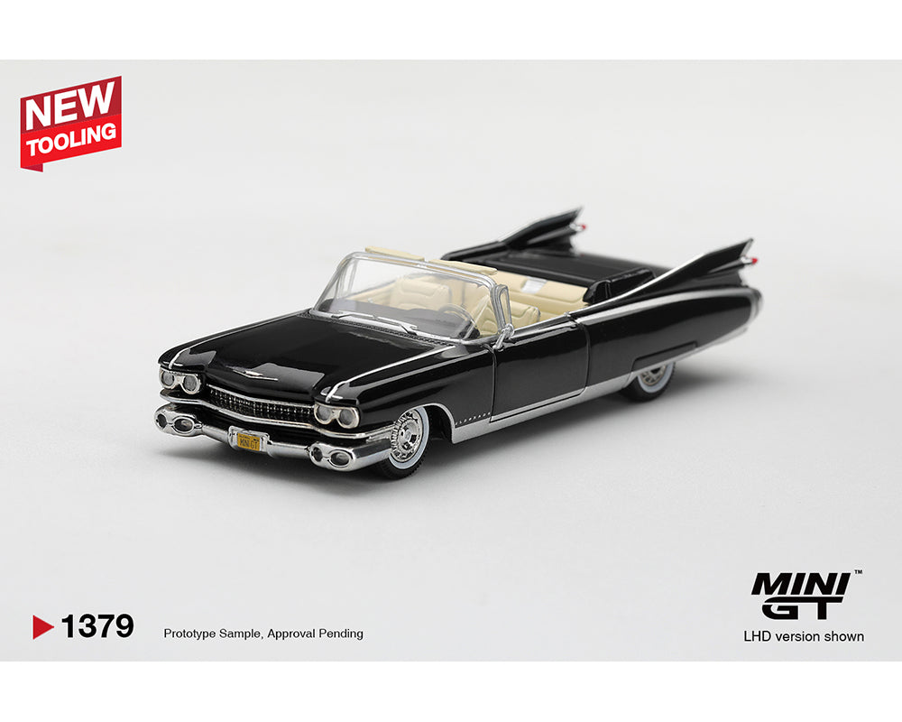 (Preorder) Mini GT 1:64 Cadillac Eldorado Biarritz 1959 Black #1379