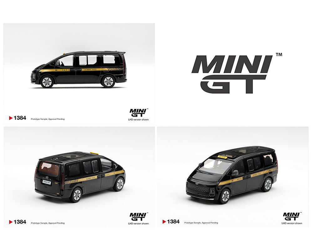 (Preorder) Mini GT 1:64 Hyundai Staria TAXI – Korea Exclusives #1384
