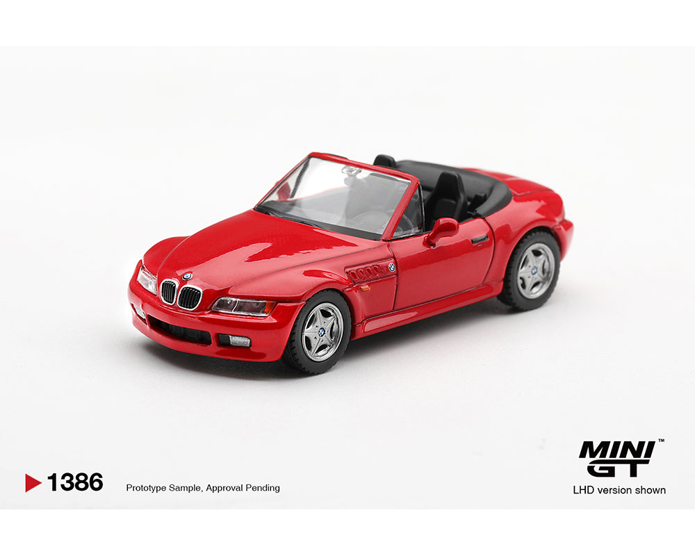 (Preorder) Mini GT 1:64 BMW Z3 Hellrot Red #1386