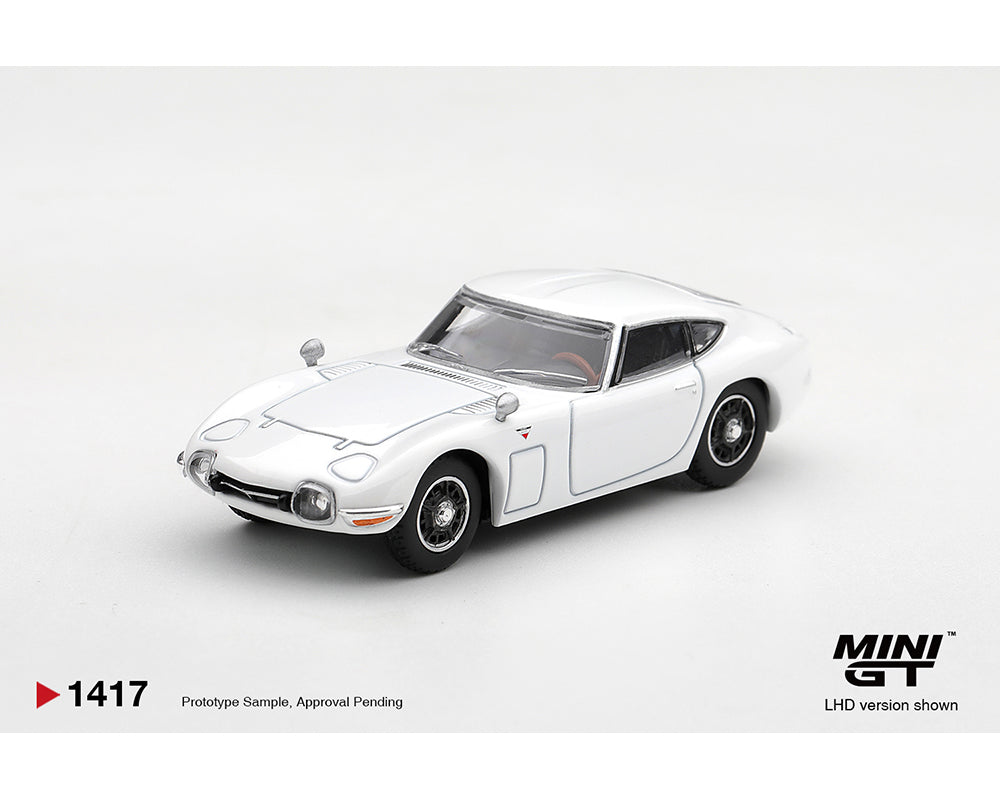 (Preorder) Mini GT 1:64 Toyota 2000GT Pegasus White #1417