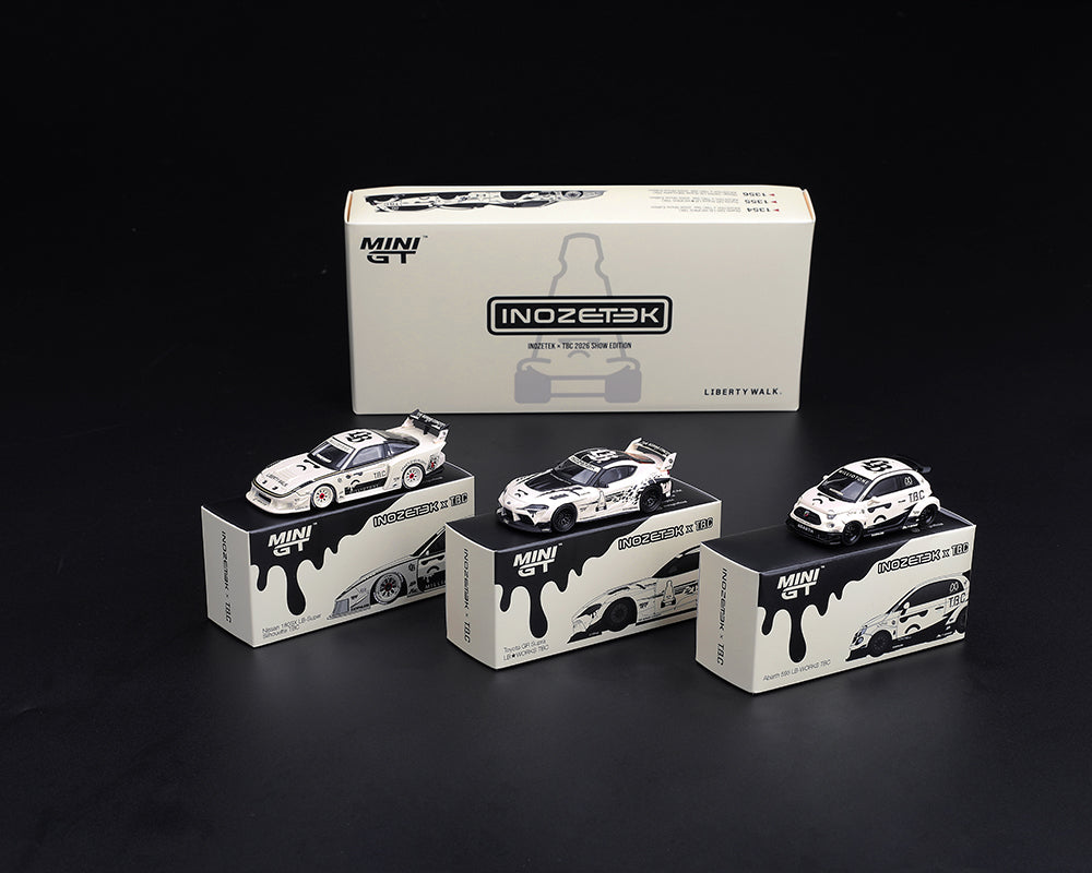 (Preorder) Mini GT 1:64 INOZETEK x TBC Set 2026 Show Edition 3 Cars Set MGTS0028