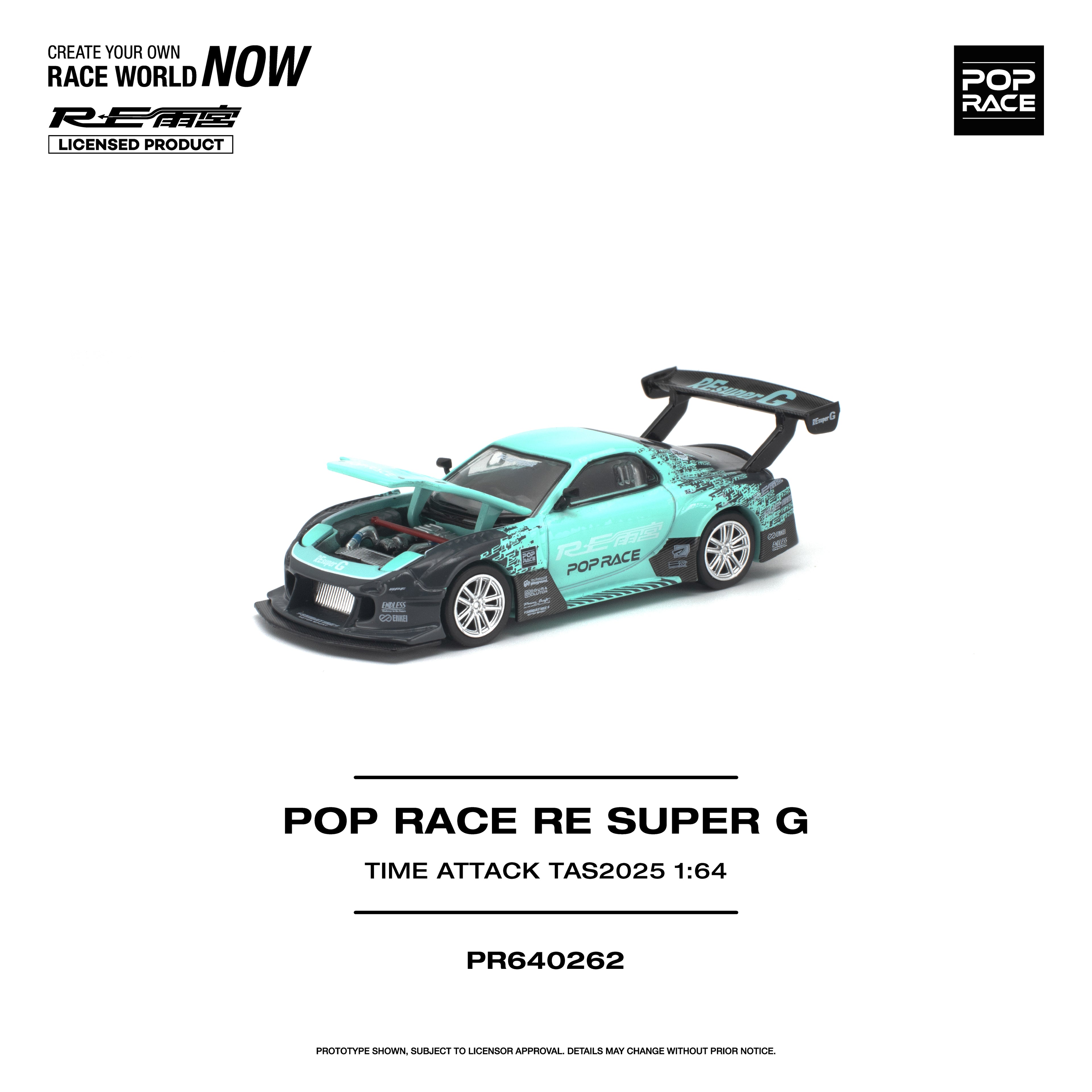 (Preorder) Pop Race 1/64 Pop Race RE Super G Time Attack TAS 2025
