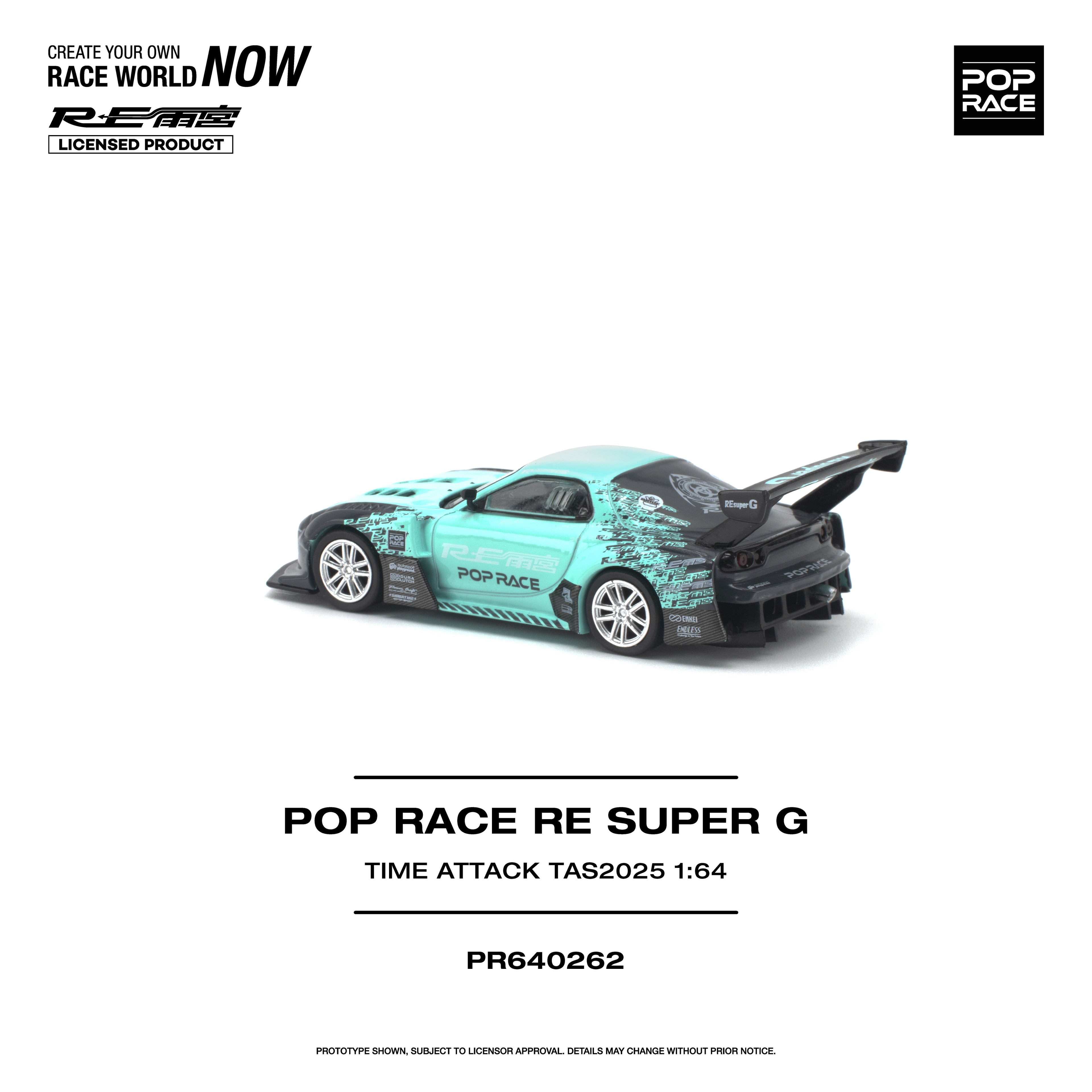 (Preorder) Pop Race 1/64 Pop Race RE Super G Time Attack TAS 2025