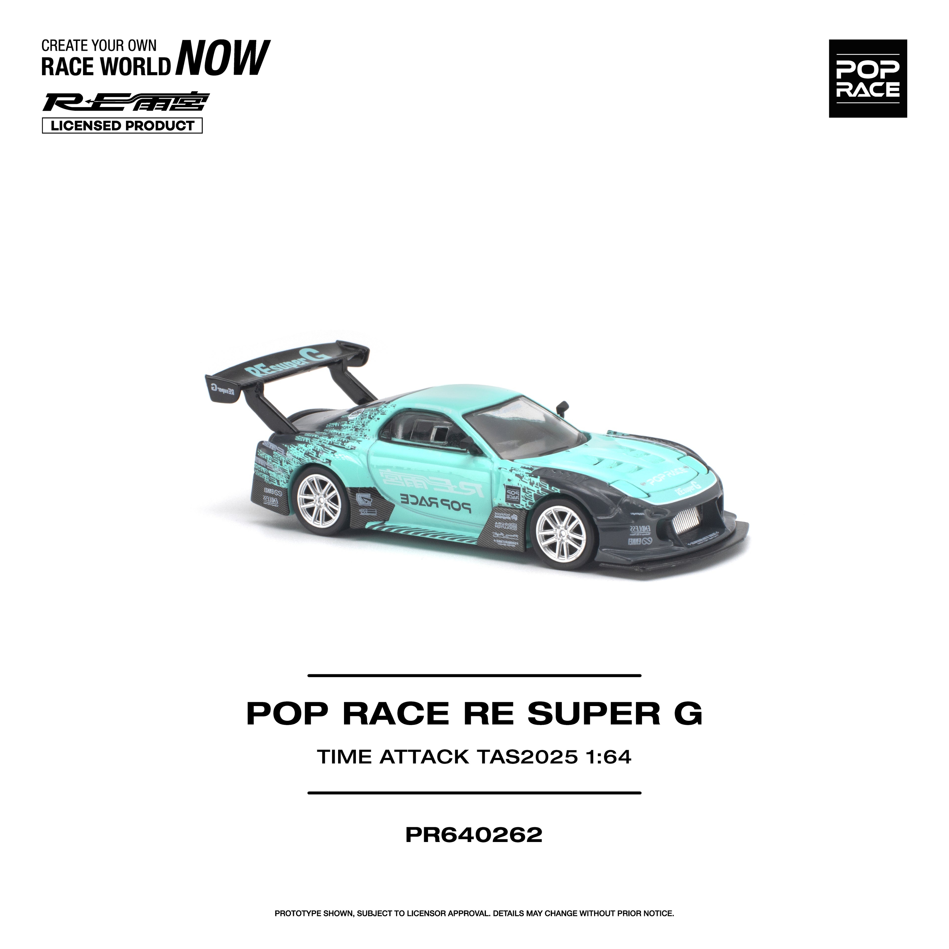 (Preorder) Pop Race 1/64 Pop Race RE Super G Time Attack TAS 2025