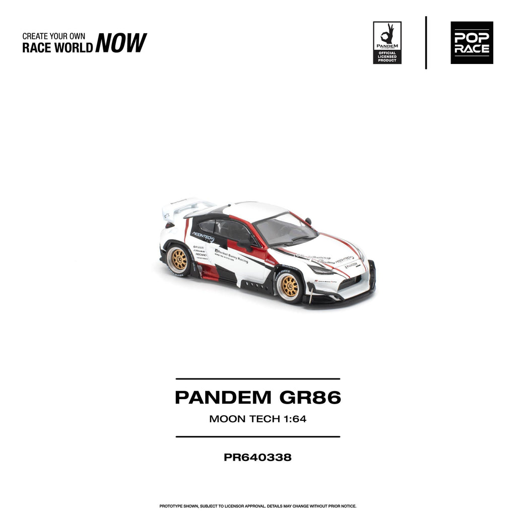(Preorder) Pop Race 1:64 Pandem GR 86 Moontech PR640338