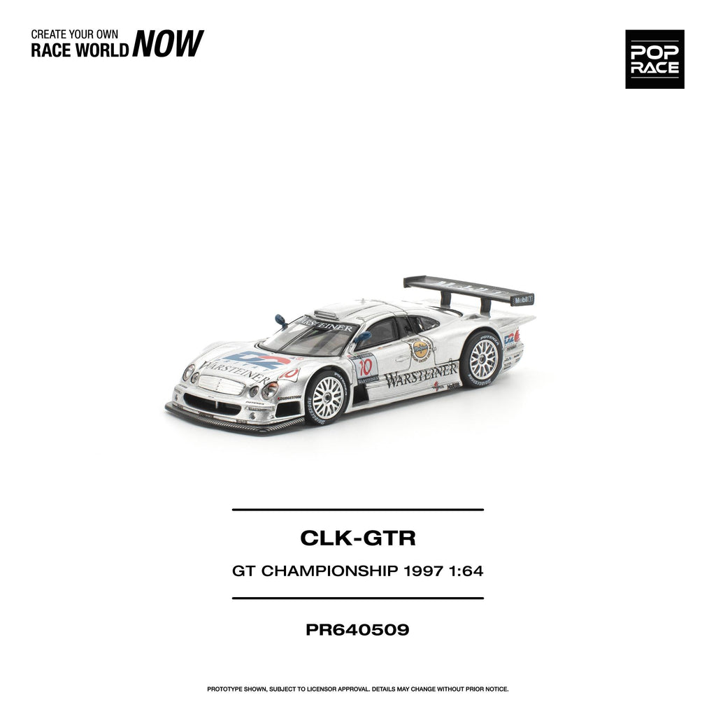 (Preorder) Pop Race 1/64 Mercedes-Benz AMG CLK GTR FIA GT Championship 1997