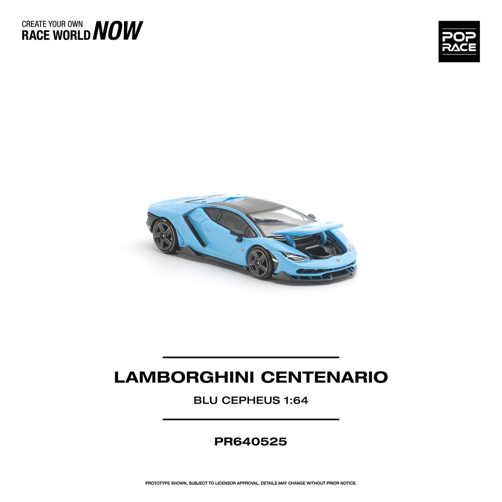 【予約】 POPRACE 1/64 ランボルギーニ チェンテナリオ - ブル ケフェウス
