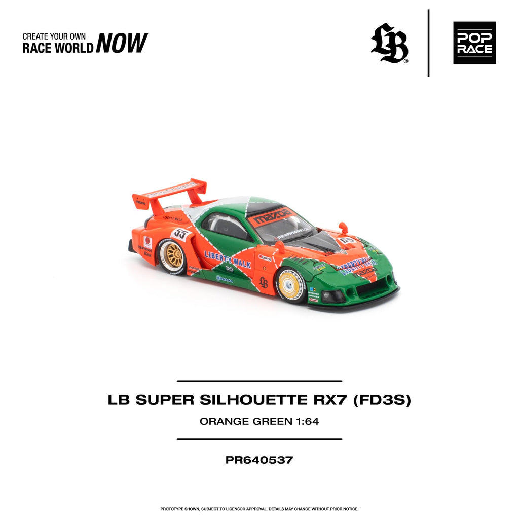 (Preorder) Pop Race 1:64 LB Super Silhouette RX7 (FD3S) PR640537